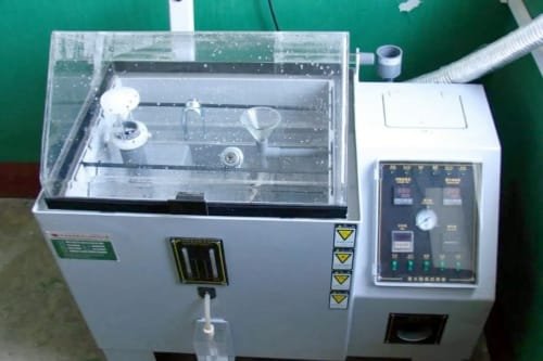 Salt Spray Test chamber for corrosion testing
