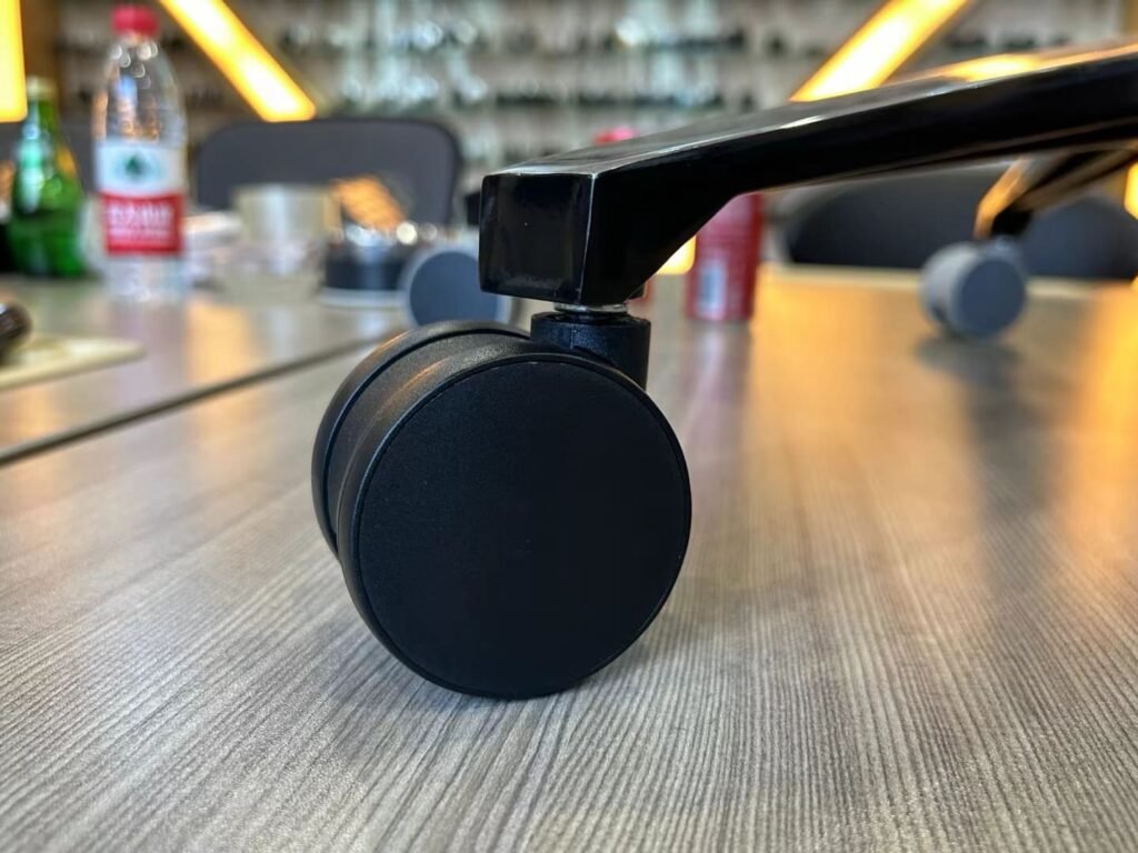 Mobility with office chair castors