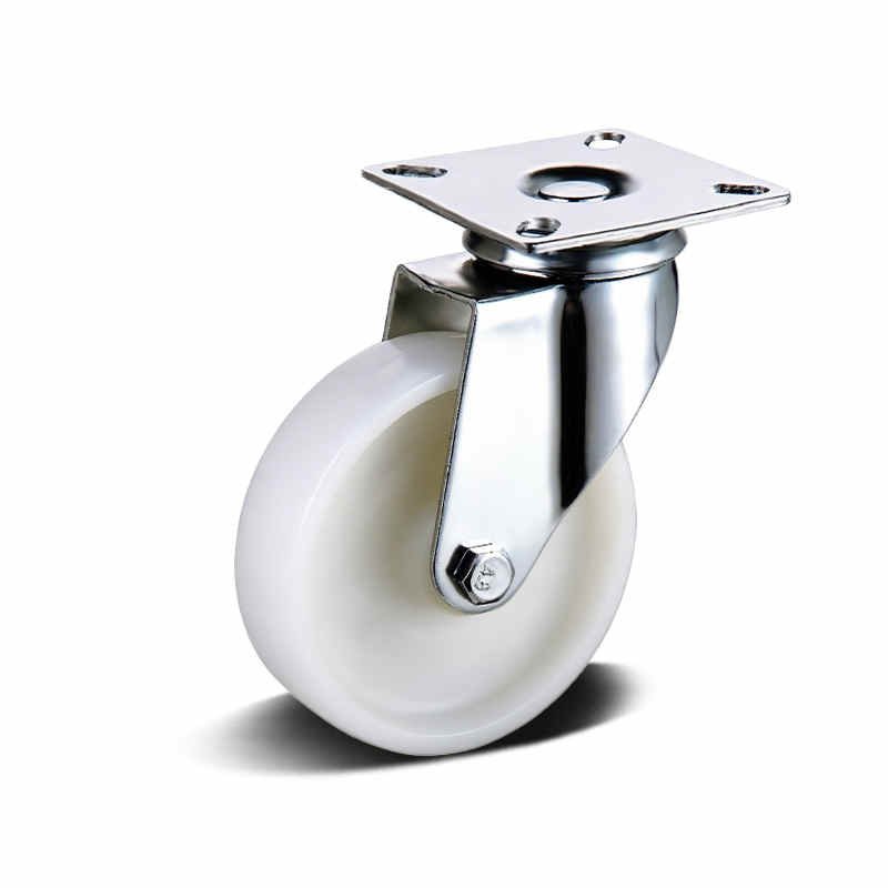 50-125mm PA (Nylon)/Rubber/PP Stainless Steel Housing Apparatus Castor – Top Plate – Swivel