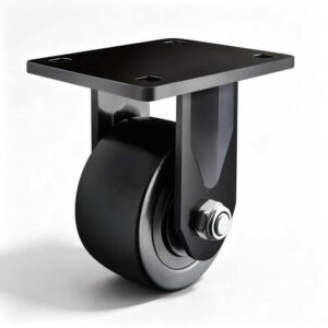 H05, Low Gravity Heavy Duty Castor – Top Plate – Fixed