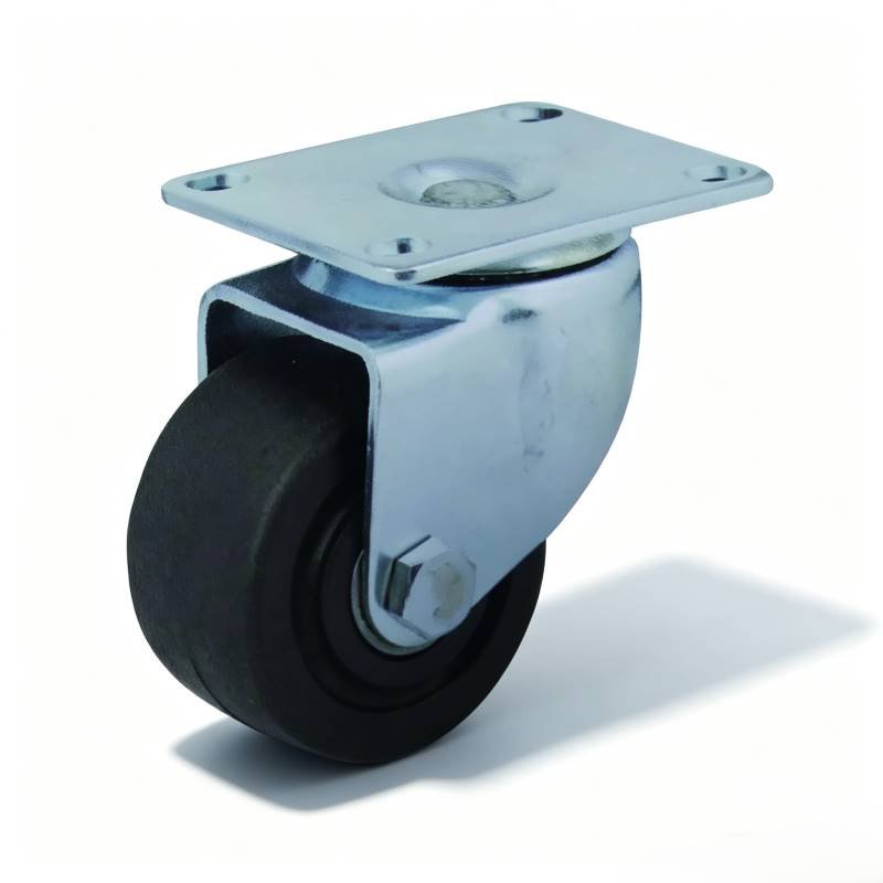 H04, Low Gravity Heavy Duty Castor – Top Plate – Swivel