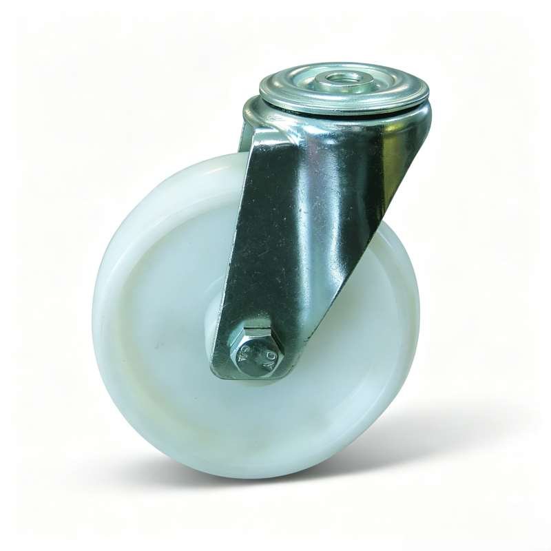 PU and PA with PP Core Bolt Hole Swivel Industrial Castor, 80-200mm, 50-200kg