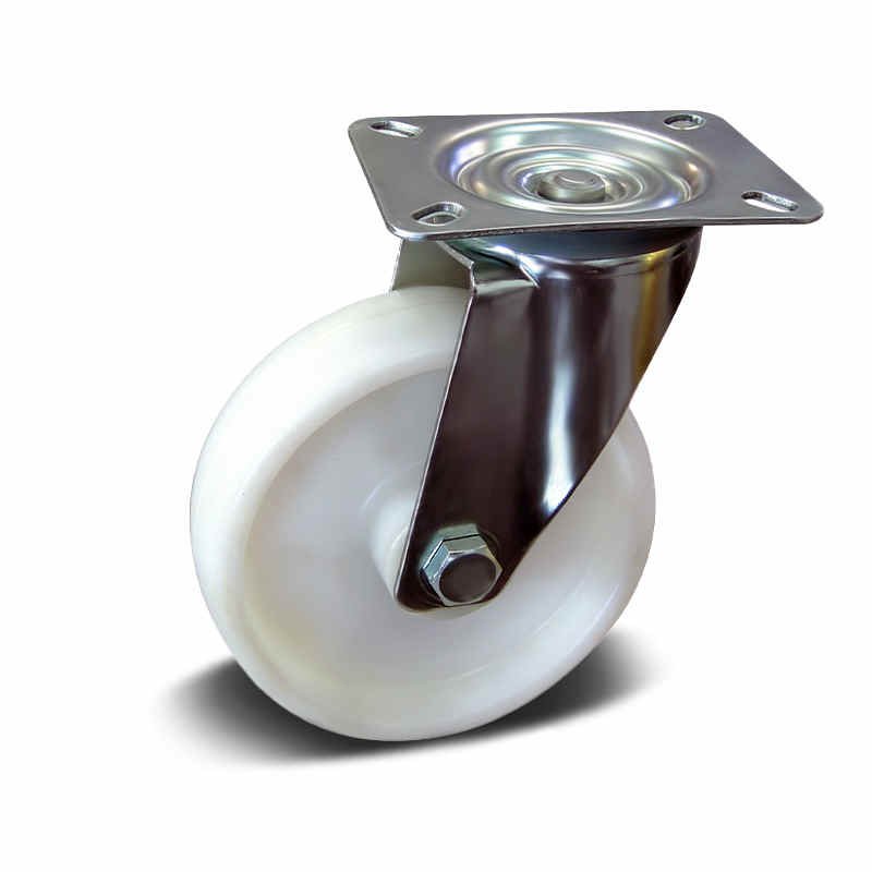 PU and PA with PP Core Top Plate Swivel Industrial Castor, 80-200mm, 50-200kg