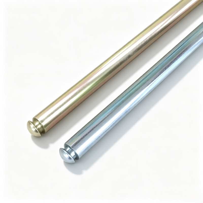 Hollow axle with closed end