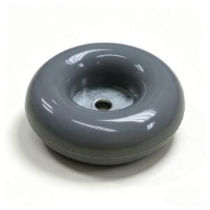 End bumper ,Φ3-1/4 with steel, insert for Φ5/16“ mounting bolt