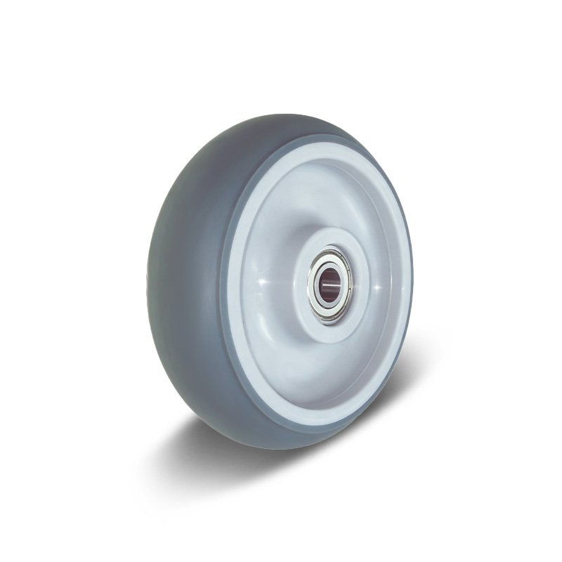 80-200mm Grey TPR/PP Core Wheel – Ball Bearing