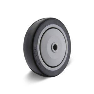 100-200mm Black PU/PP Core Wheel – Ball Bearing