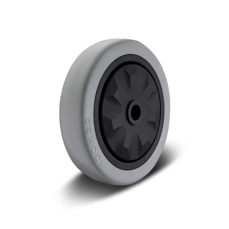 100-125mm Black Performa Wheel – Ball Bearing