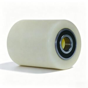 80-200mm White PA Wheel – Ball Bearing
