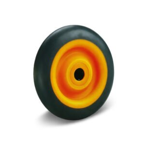 100-125mm Black PA Wheel – Roller Bearing