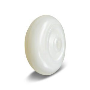 100-125mm White PA Wheel – Roller Bearing