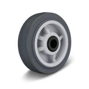 100-200mm Grey TPR/PP Core Wheel – Roller Bearing