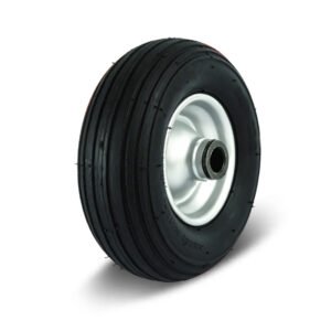 200-400mm Pneumatic Rubber/Metal Core Wheel – Roller Bearing