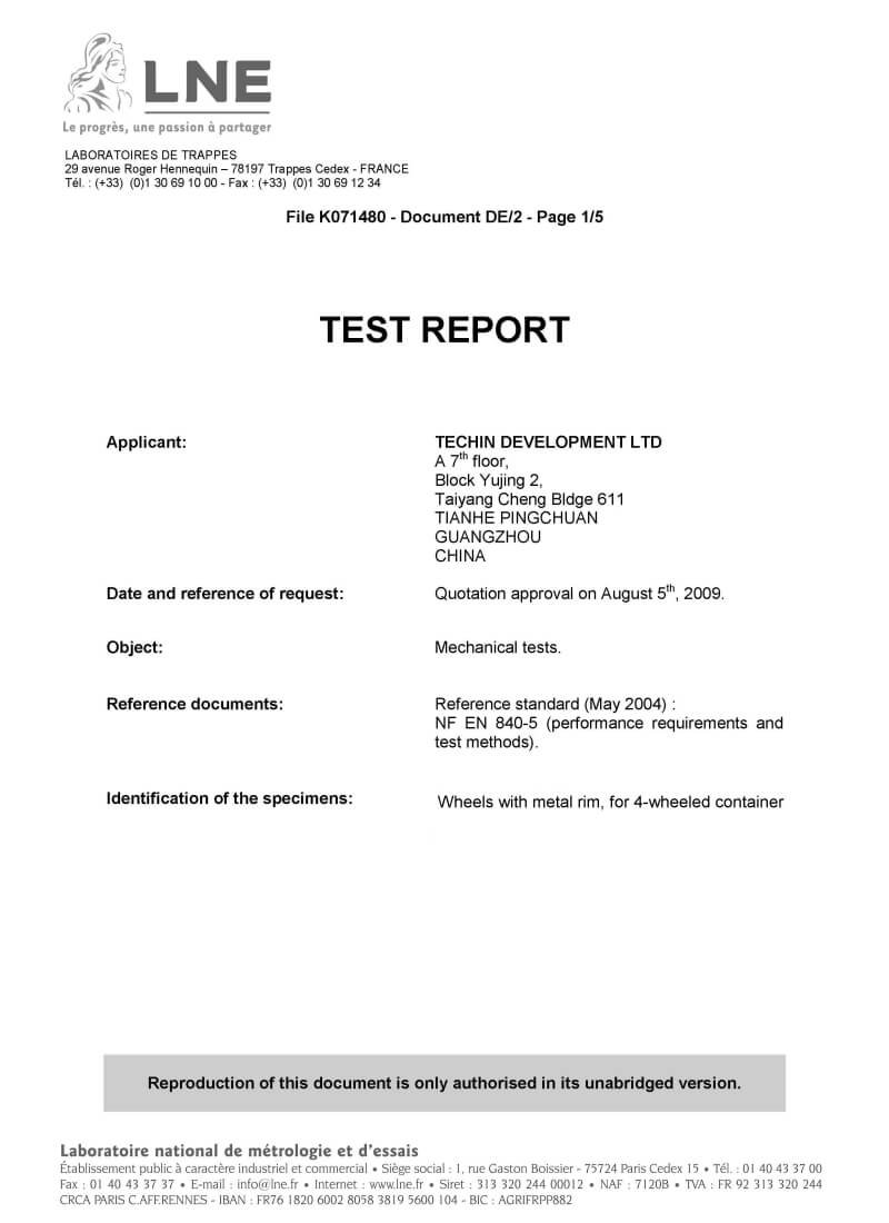 EN840 Report Page 1
