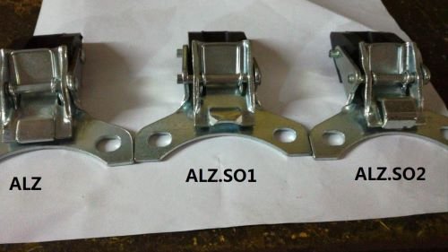 Side-by-side comparison of three directional-lock castor variants